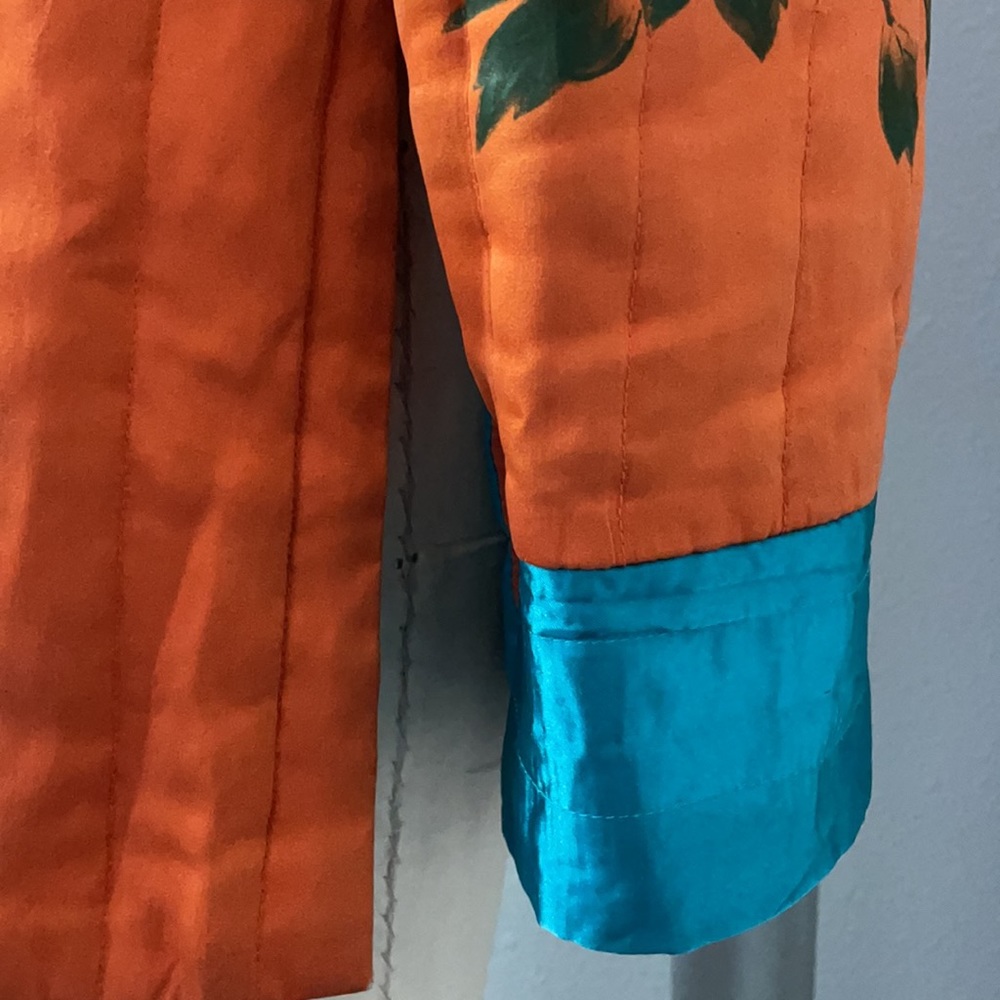 SOLD….Vintage Hand Painted Silk Japanese Jacket - Picture 5 of 12